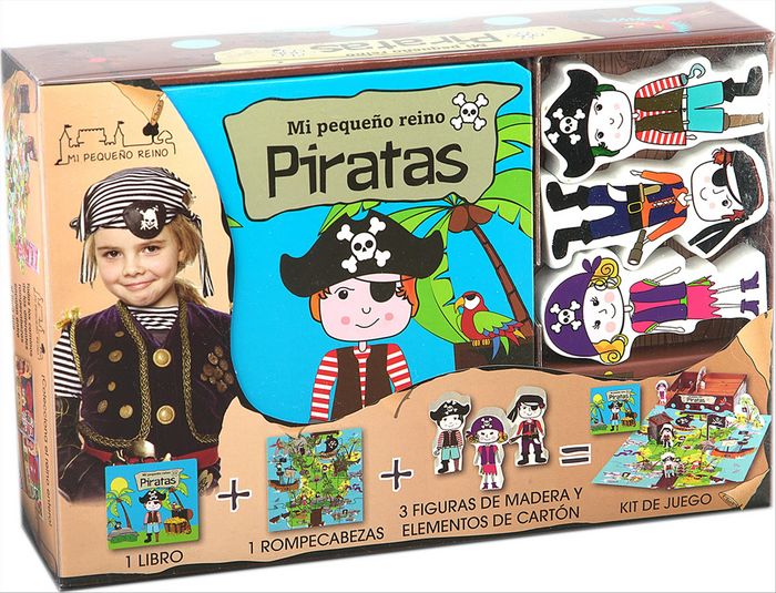 PIRATAS (MI PEQUEÑO REINO), de VV.AA | portada del libro
