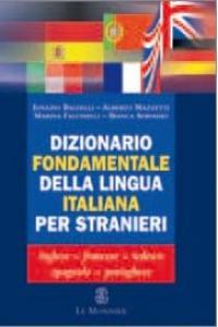 DIZ. FONDAMNETALE DELLA LINGUA ITALIANA PER STRANIERI, de AA.VV. | portada del libro