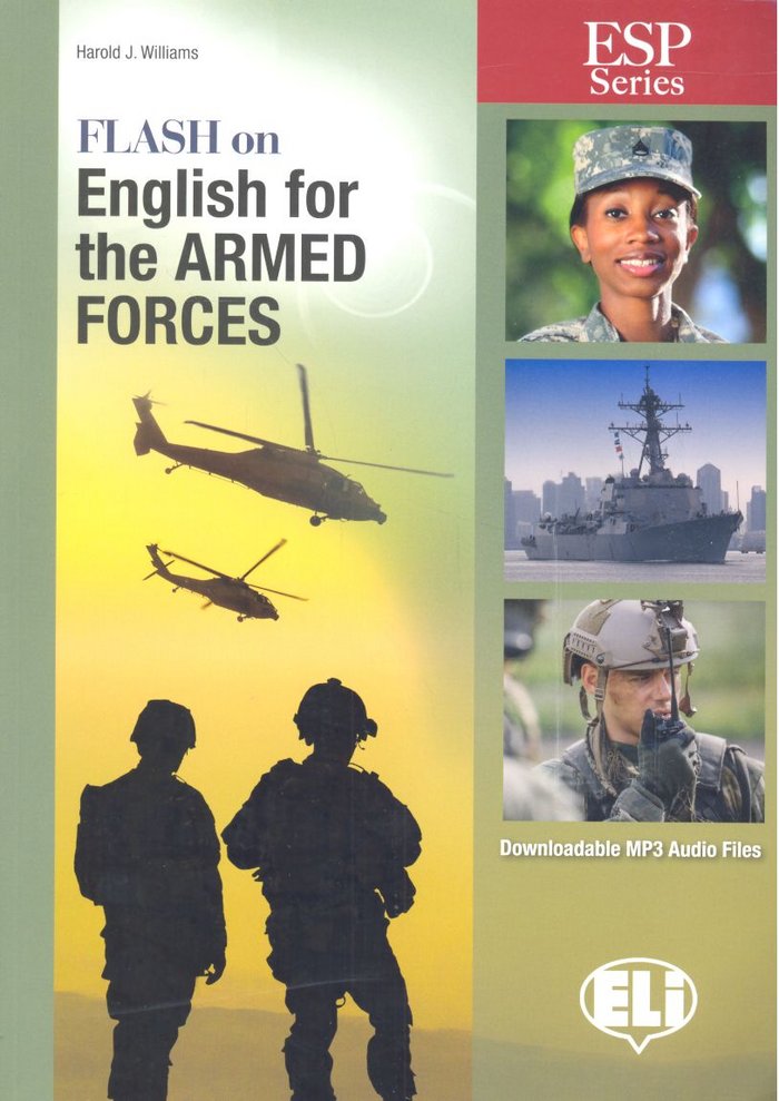 FLASH ON ENGLISH FOR THE ARMED FORCES, de HAROLD J. WILLIAMS | portada del libro