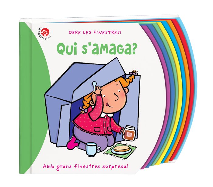 Qui s'amaga? | portada del libro
