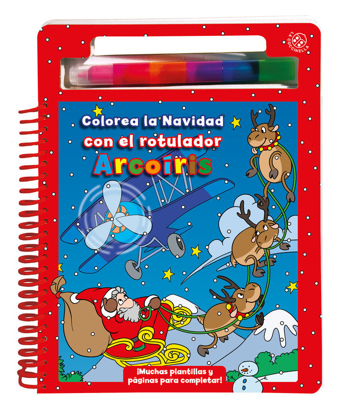 COLOREA LA NAVIDAD, de , VVAA | portada del libro