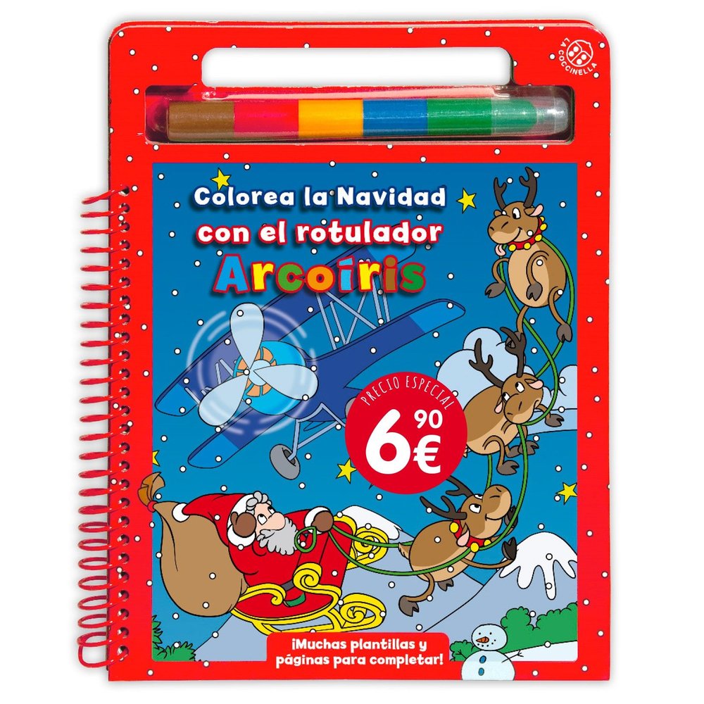 COLOREA LA NAVIDAD, de CLIMA,GABRIELE | portada del libro