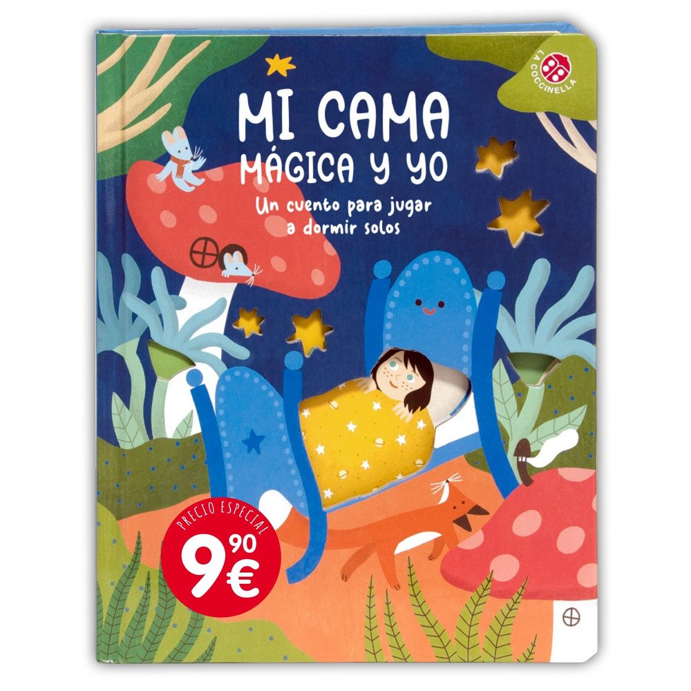 MI CAMA MAGICA Y YO, de TONELLO, MARTINA | portada del libro