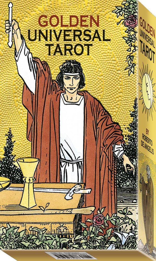 GOLDEN UNIVERSAL TAROT, de DE ANGELIS, ROBERTO | portada del libro
