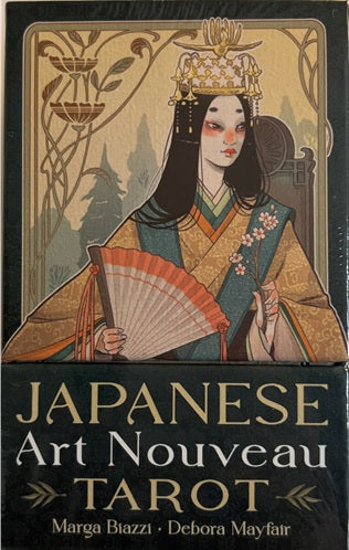 Japanese art nouveau, tarot, de Debora | portada del libro
