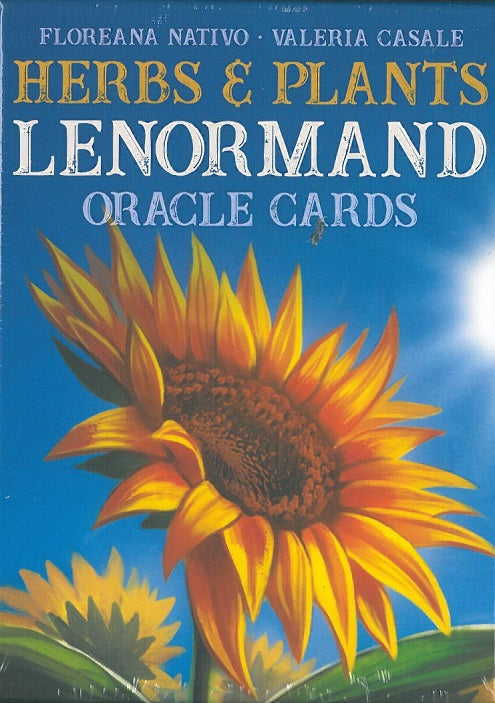 Herbs & plants lenormand oracle cards, de Floreana | portada del libro