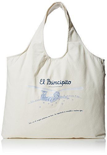 Bolsa beige el principito solo con el corazon podemos ver, de EXUPERY,SAINT | portada del libro