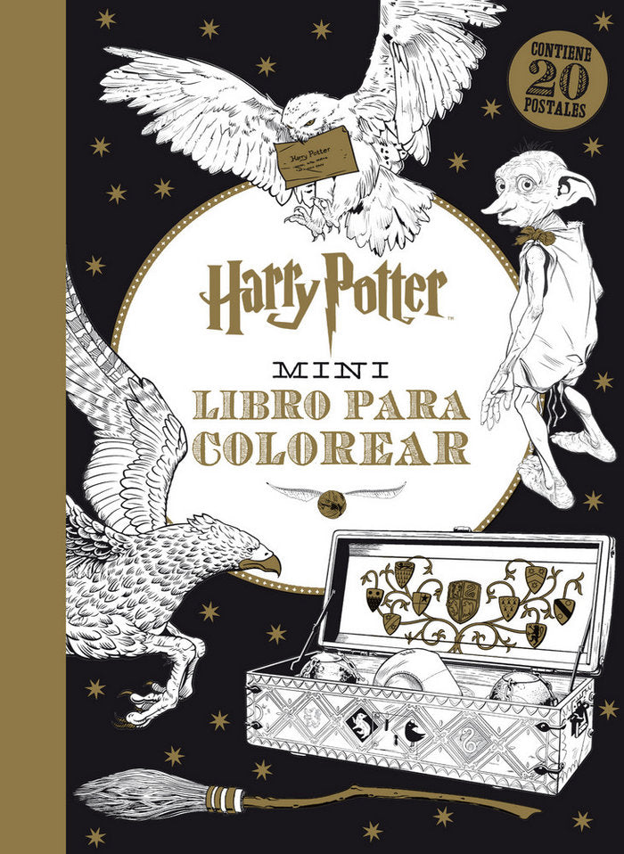 Harry Potter Mini libro para colorear, de Varios autores | portada del libro