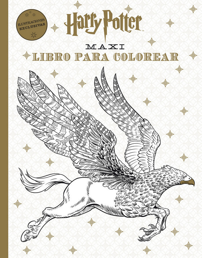 Harry Potter Maxi libro para colorear, de Varios autores | portada del libro