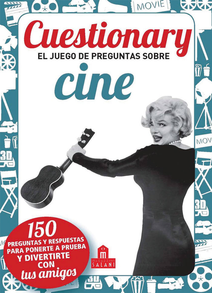 CUESTIONARY - EL JUEGO DE PREGUNTAS SOBRE CINE | portada del libro