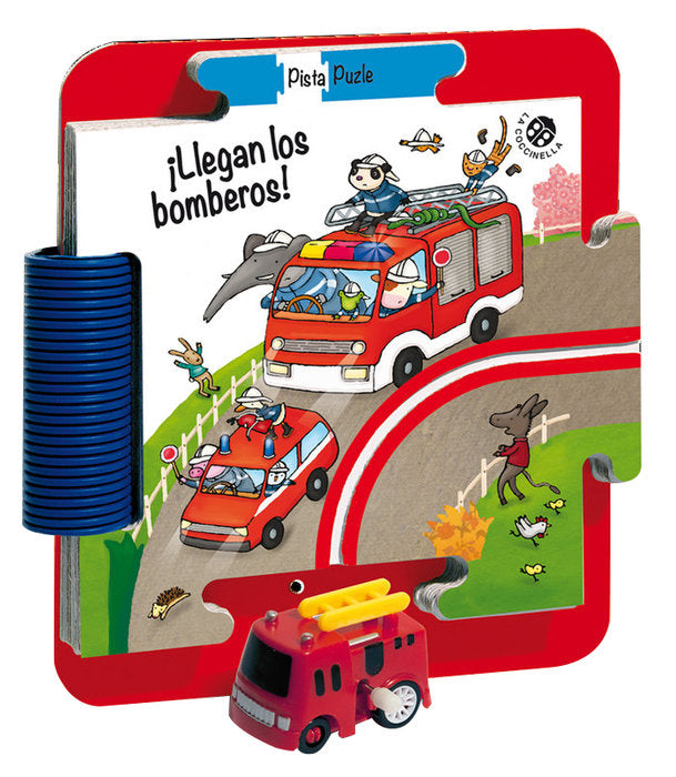 ¡Llegan los bomberos!, de Mantegazza, Giovanna | portada del libro