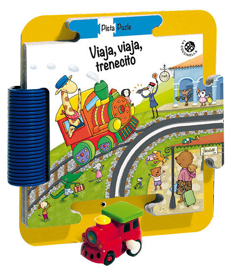 Viaja, viaja, trenecito, de Mantegazza, Giovanna | portada del libro