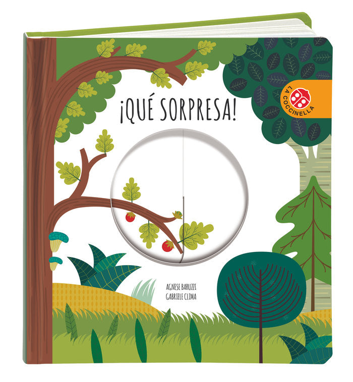 ¡Qué sorpresa!, de Clima, Gabriele | portada del libro