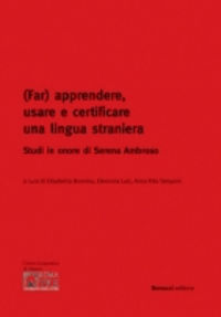 APPRENDERE USARE E CERTIFICARE UNA LINGUA | portada del libro