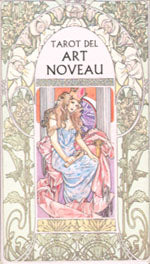 Tarot del art nouveau, de Antonella | portada del libro