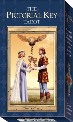The pictorial key tarot clave pictorica, de Davide Corsi | portada del libro