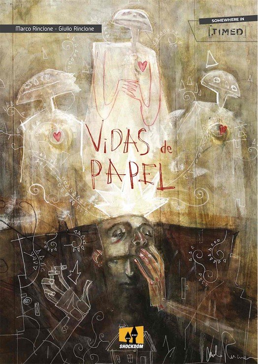 VIDAS DE PAPEL, de RINCIONE, MARCO | portada del libro