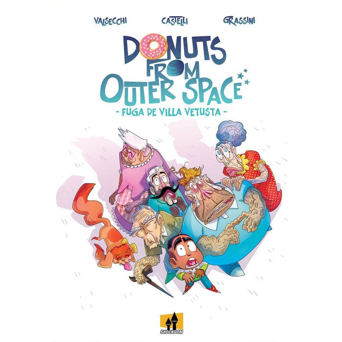 DONUTS FROM OUTER SPACE 1, de TOMMASO VALSECCHI | portada del libro