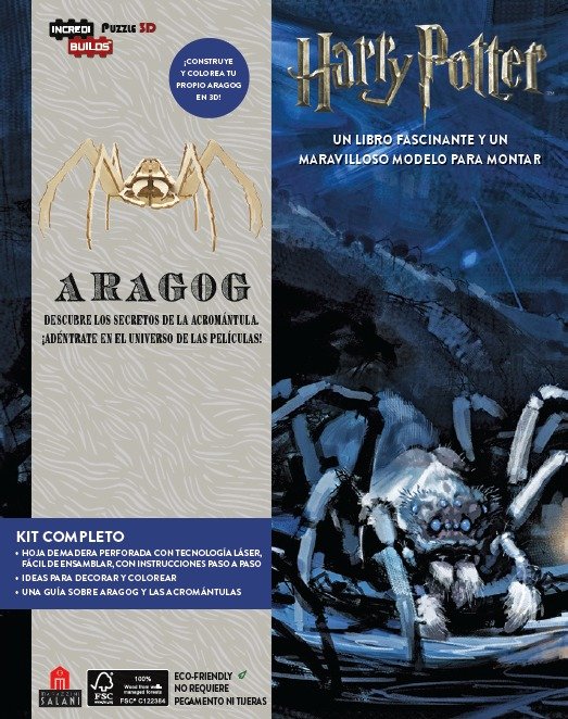 Incredibuilds Harry Potter Aragog, de Varios autores | portada del libro