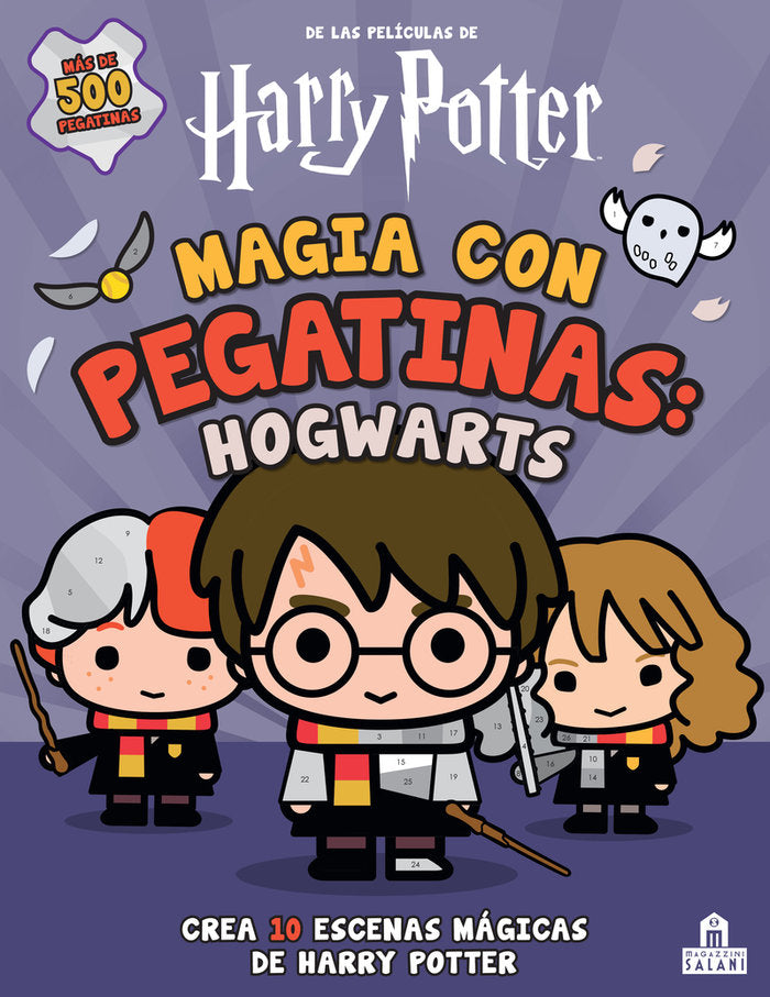 Magia con pegatinas: Hogwarts, de Varios autores | portada del libro