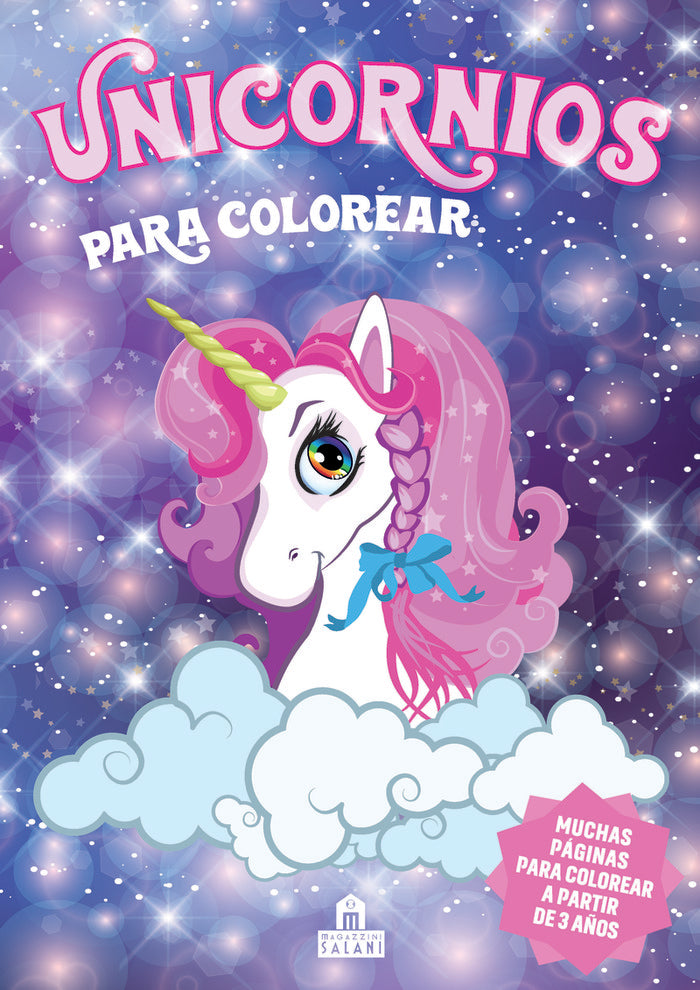 UNICORNIOS PARA COLOREAR, de , AA.VV. | portada del libro