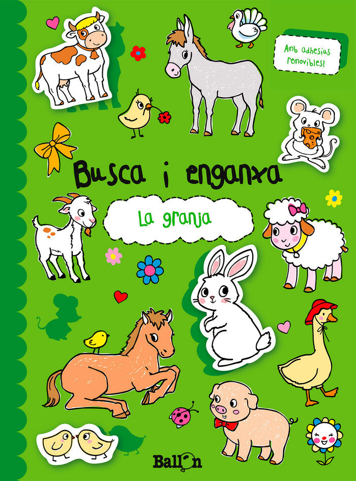 La granja - Busca i en ganxa, de BALLON | portada del libro