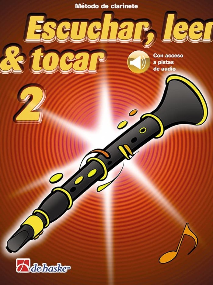 ESCUCHAR LEER Y TOCAR 2 CLARINETE AUDIO ONLINE | portada del libro