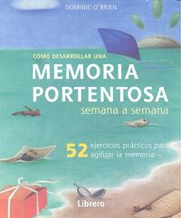 Semana a semana MEMORIA PORTENTOSA, de Dominic OïBrien | portada del libro