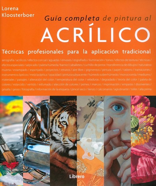 GUÍA COMPLETA DE PINTURA AL ACRÍLICO, de Klooterboer | portada del libro