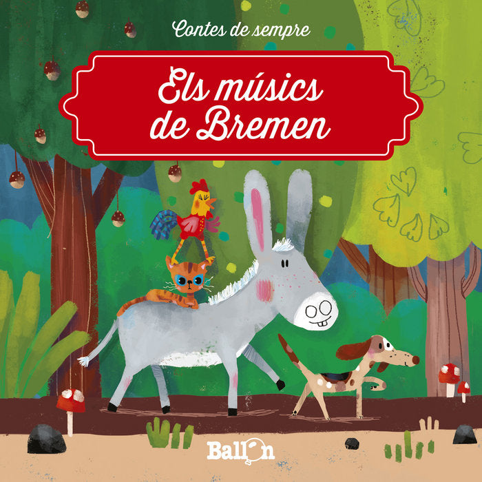ELS MÚSICS DE BREMEN, de Ballon | portada del libro