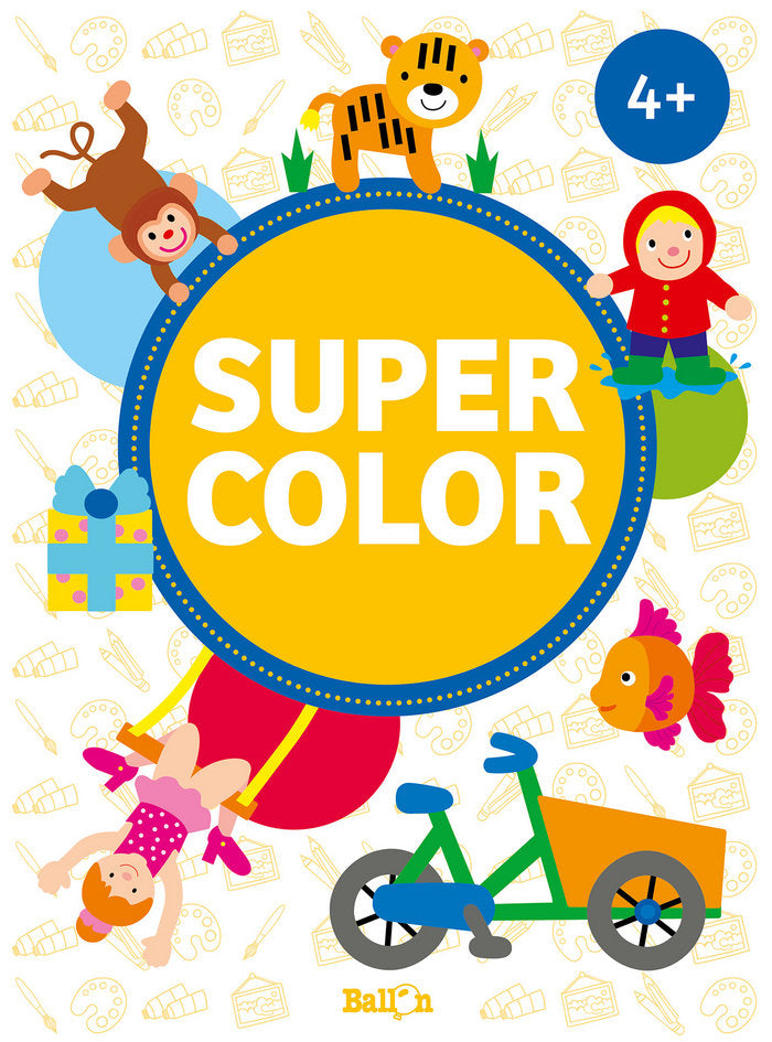 SUPER COLOR +4 AMARILLO, de BALLON | portada del libro