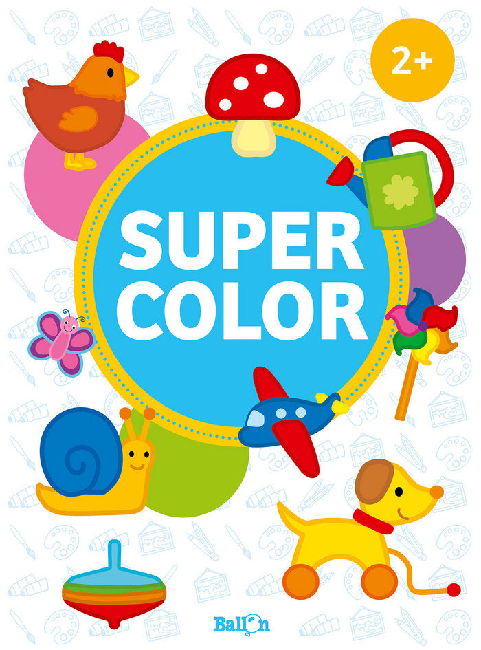 SUPER COLOR +2 AZUL, de BALLON | portada del libro