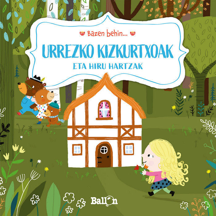 BAZEN BEHIN...URREZKO KIZKURTXOAK ETA HIRU HARTZAK, de PUT, KATLEEN | portada del libro