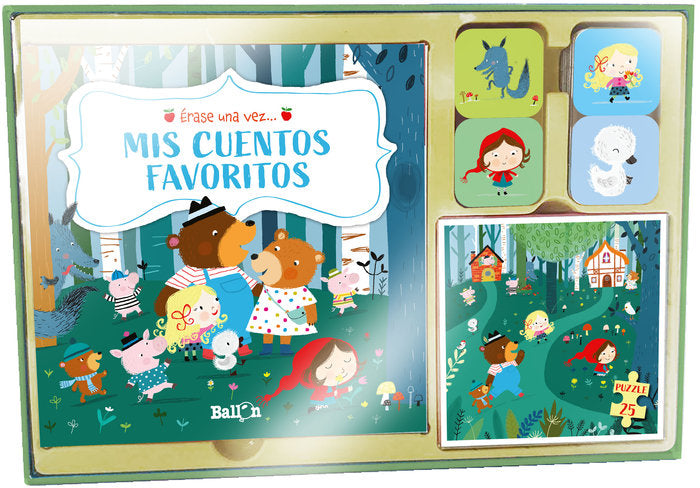 Estuche regalo - Érase una vez - Mis cuentos favoritos, de BALLON | portada del libro