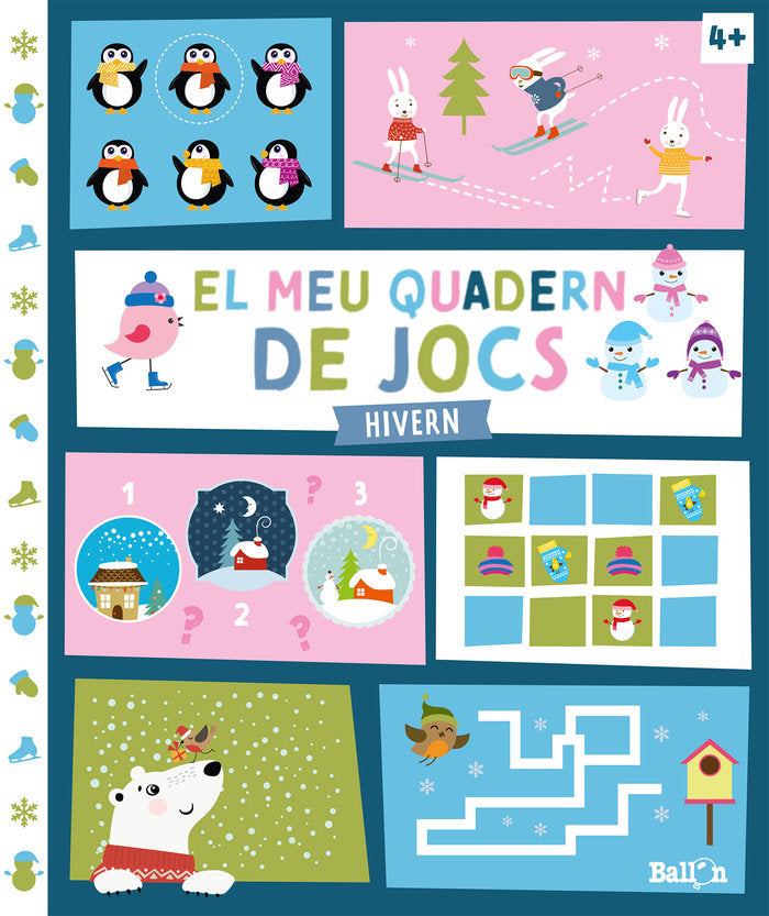 EL MEU QUADERN DE JOCS - HIVERN, de BALLON | portada del libro
