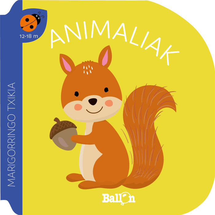MARIGORRINGO TXIKIA - ANIMALIAK, de BALLON | portada del libro
