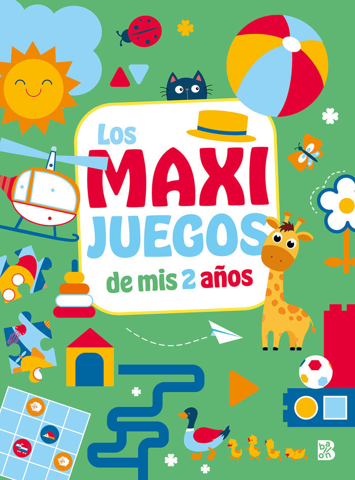 LOS MAXI JUEGOS DE MIS 2 AÑOS, de BALLON | portada del libro