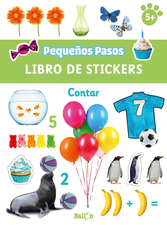 PP STICKERS - CONTAR, de BALLON | portada del libro