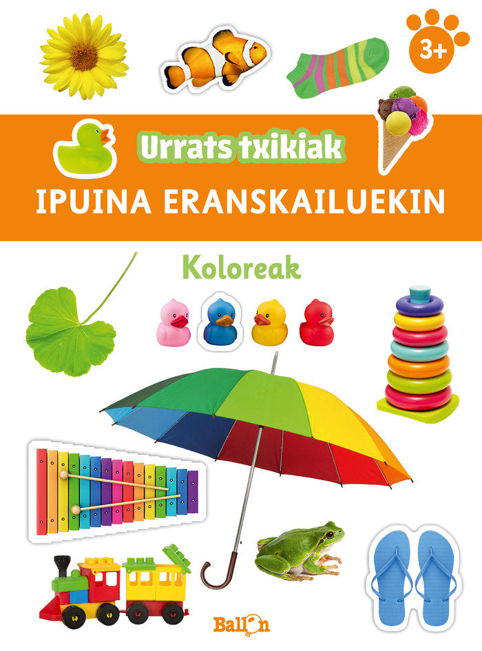 PP STICKERS - KOLOREAK, de BALLON | portada del libro