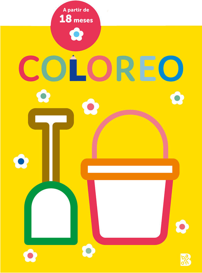COLOREO CUBO Y PALA, de BALLON | portada del libro