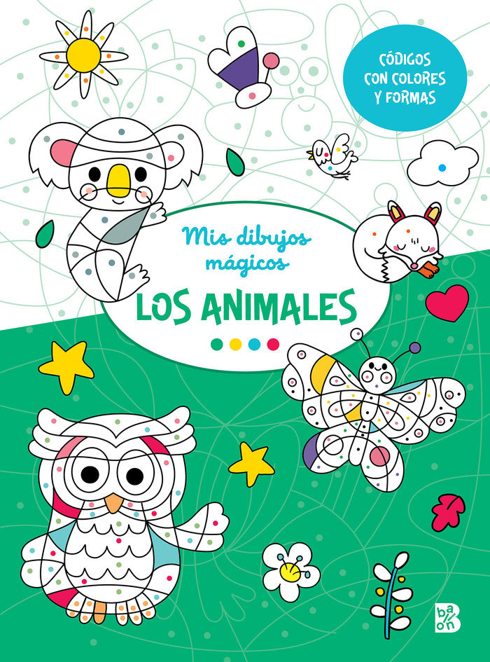 MIS DIBUJOS MAGICOS LOS ANIMALES, de BALLON | portada del libro