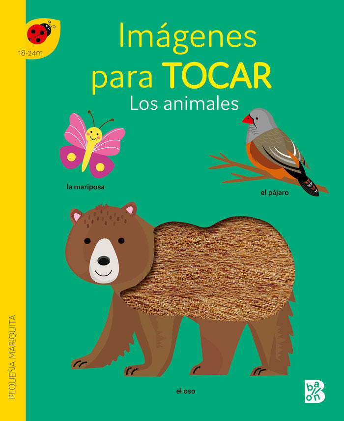 LOS ANIMALES IMAGENES PARA TOCAR, de BALLON | portada del libro