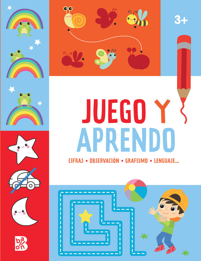JUEGO Y APRENDO +3, de BALLON | portada del libro