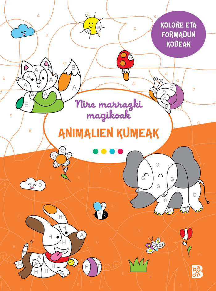 NIRE MARRAZKI MAGIKOAK ANIMALIEN KUMEAK, de BALLON | portada del libro