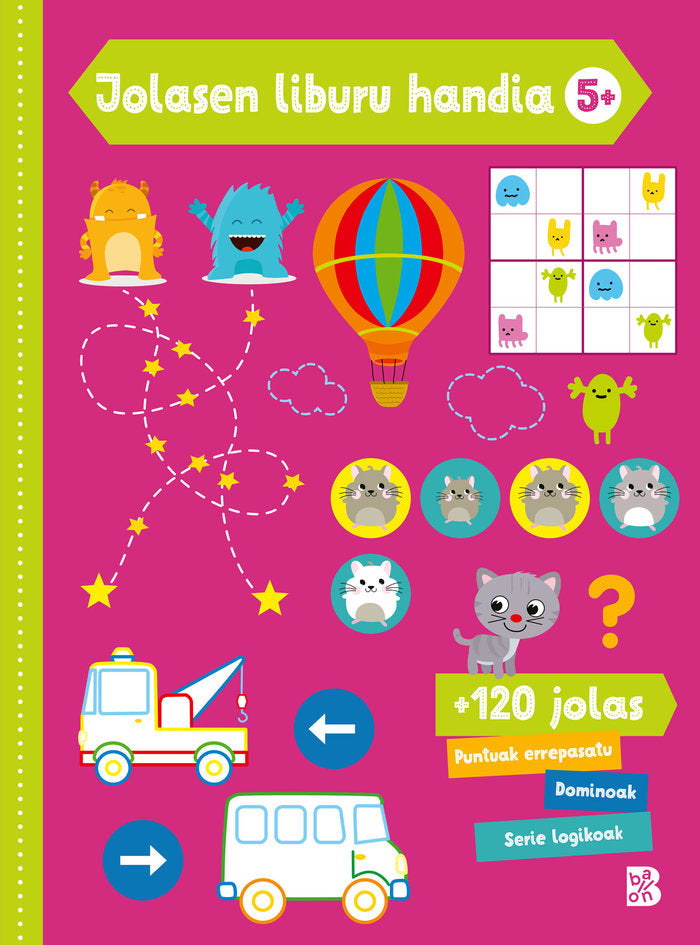 JOLASEN LIBURU HANDIA +5, de BALLON | portada del libro