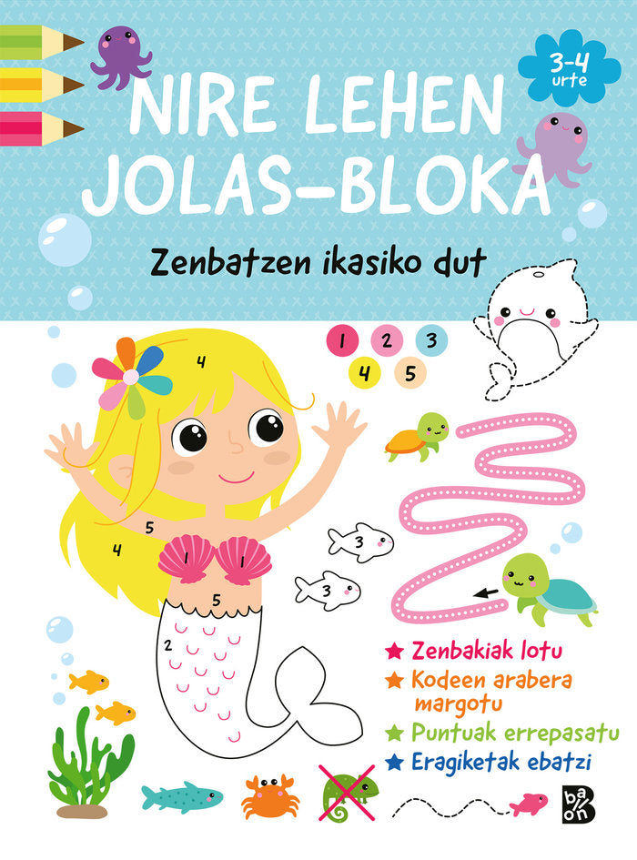NIRE LEHEN JOLAS-BLOKA - ZENBATZEN IKASIKO DUT, de BALLON | portada del libro