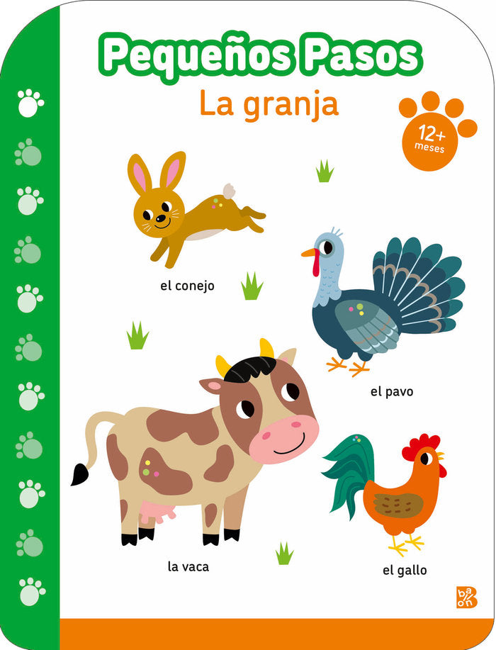 PEQUEÑOS PASOS LA GRANJA +12 MESES, de BALLON | portada del libro