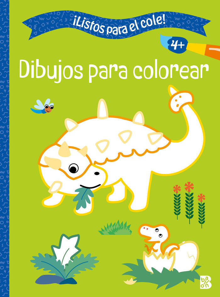 LISTOS PARA COLE DIBUJOS PARA COLOREAR+4, de BALLON | portada del libro