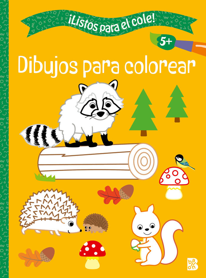 LISTOS PARA COLE DIBUJOS PARA COLOREAR+5, de BALLON | portada del libro