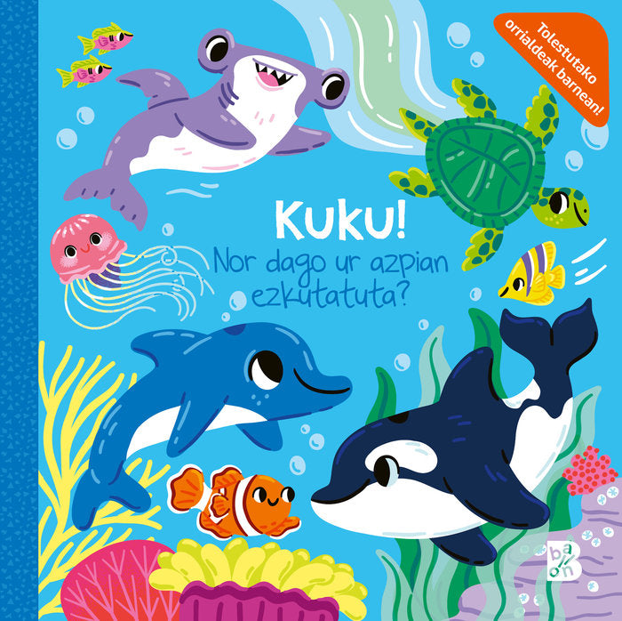 KUKU NOR DAGO UR AZPIAN EZKUTATUTA, de BALLON | portada del libro